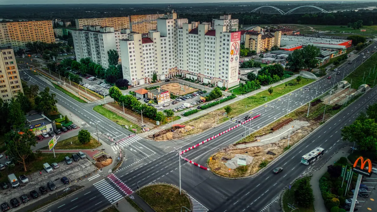 Czasowa zmiana organizacji ruchu na Szosie Lubickiej