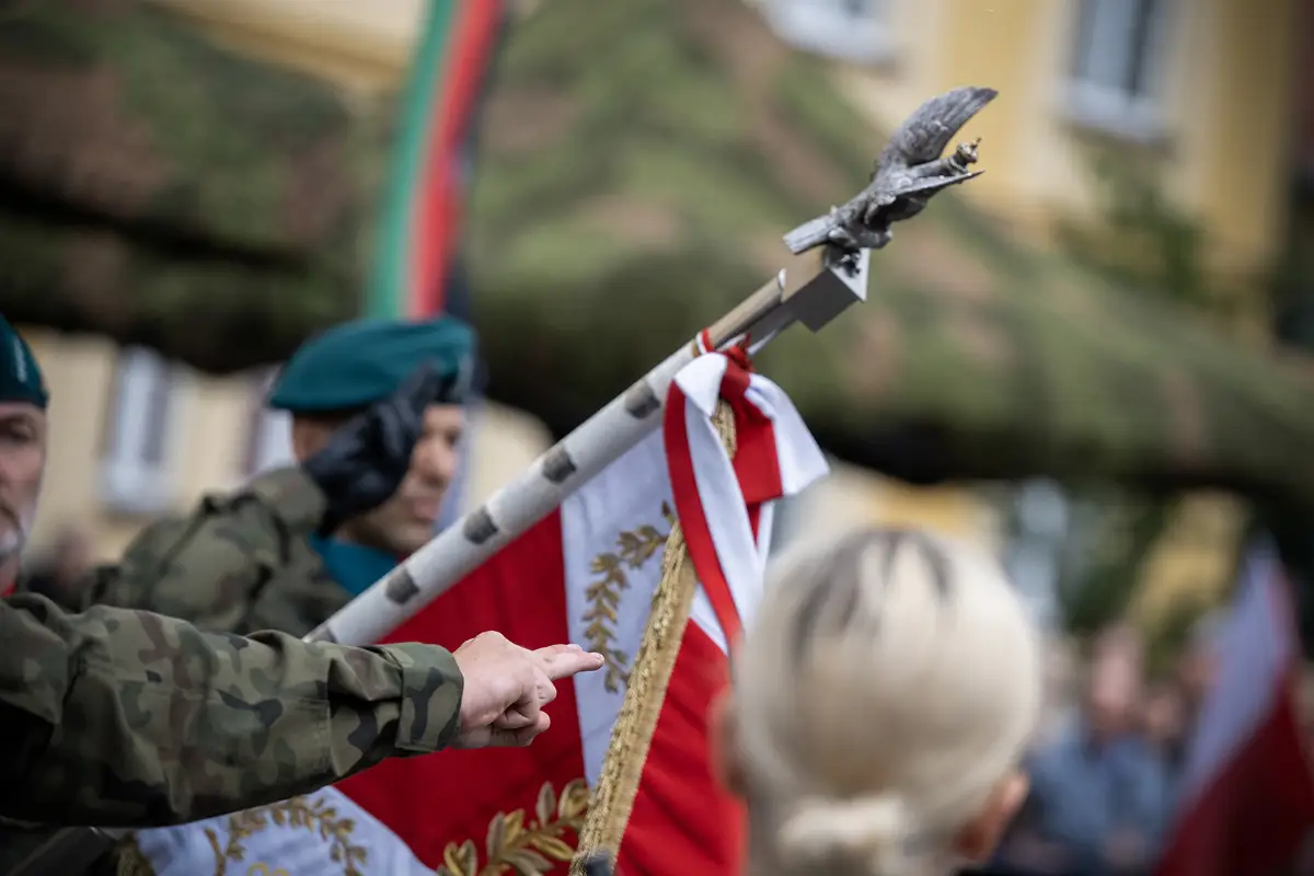 Uroczysta przysięga wojskowa ochotników w Toruniu