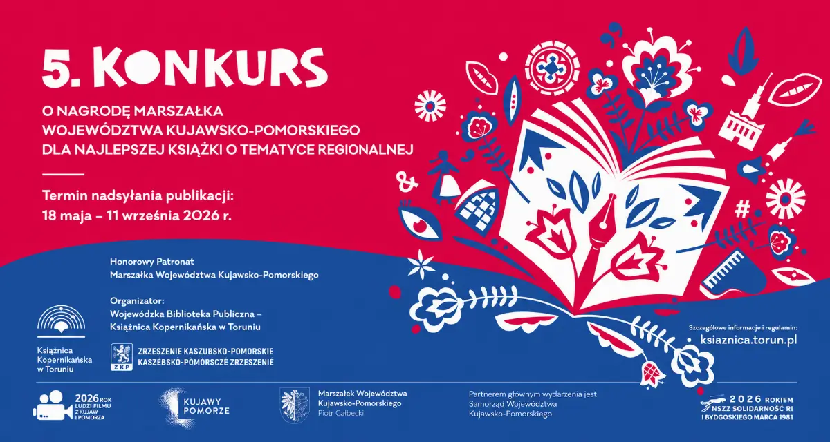 Rusza V edycja Konkursu na Najlepszą Książkę Regionalną