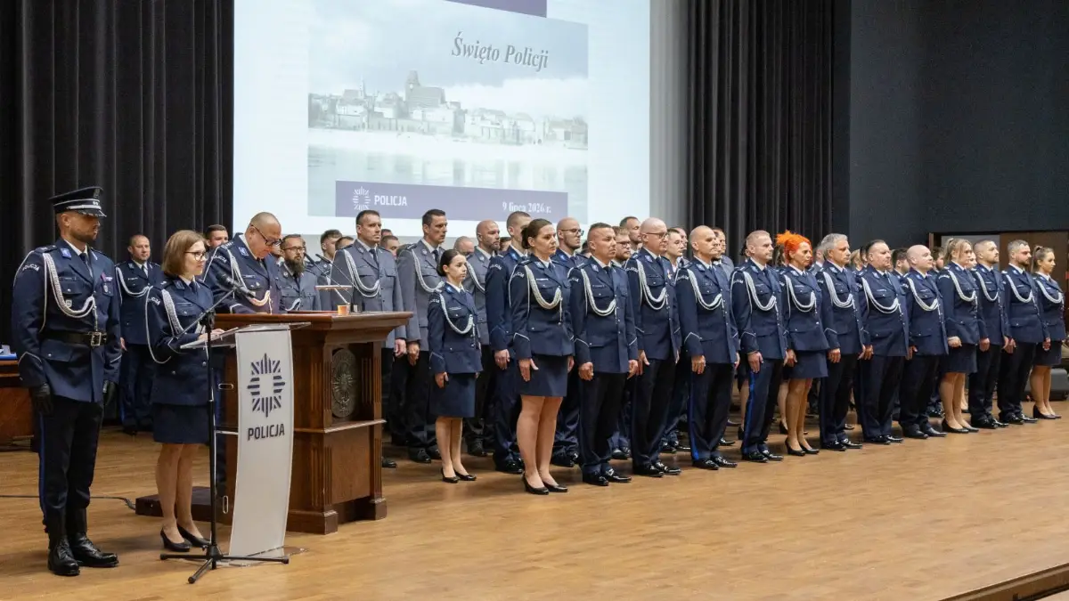 Uroczystości z okazji Święta Policji 2026 w Toruniu