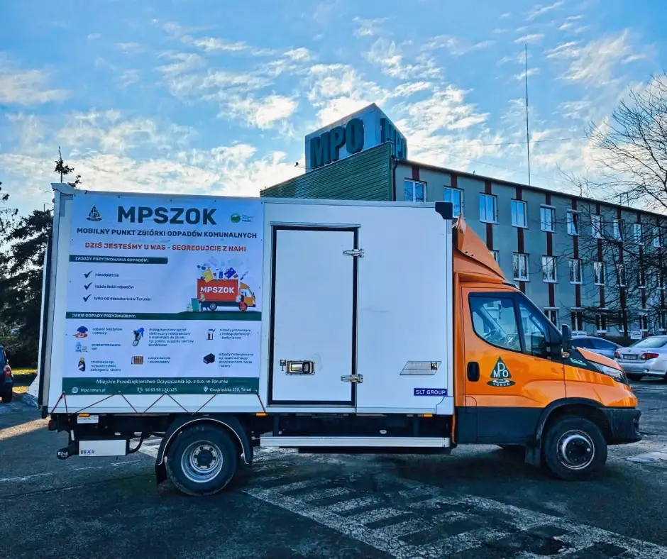 Mobilny Punkt Zbiórki Odpadów Komunalnych w Czerniewicach i Podgórzu