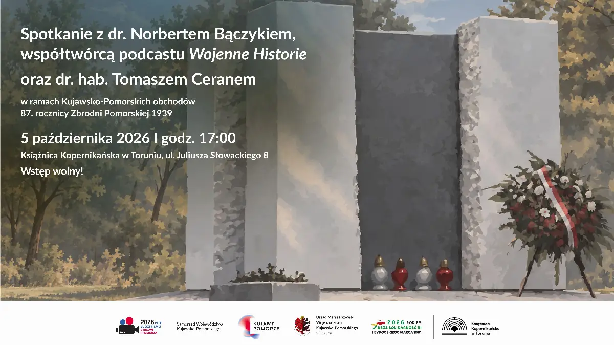 5 października: Spotkanie na temat Zbrodni Pomorskiej z udziałem historyków