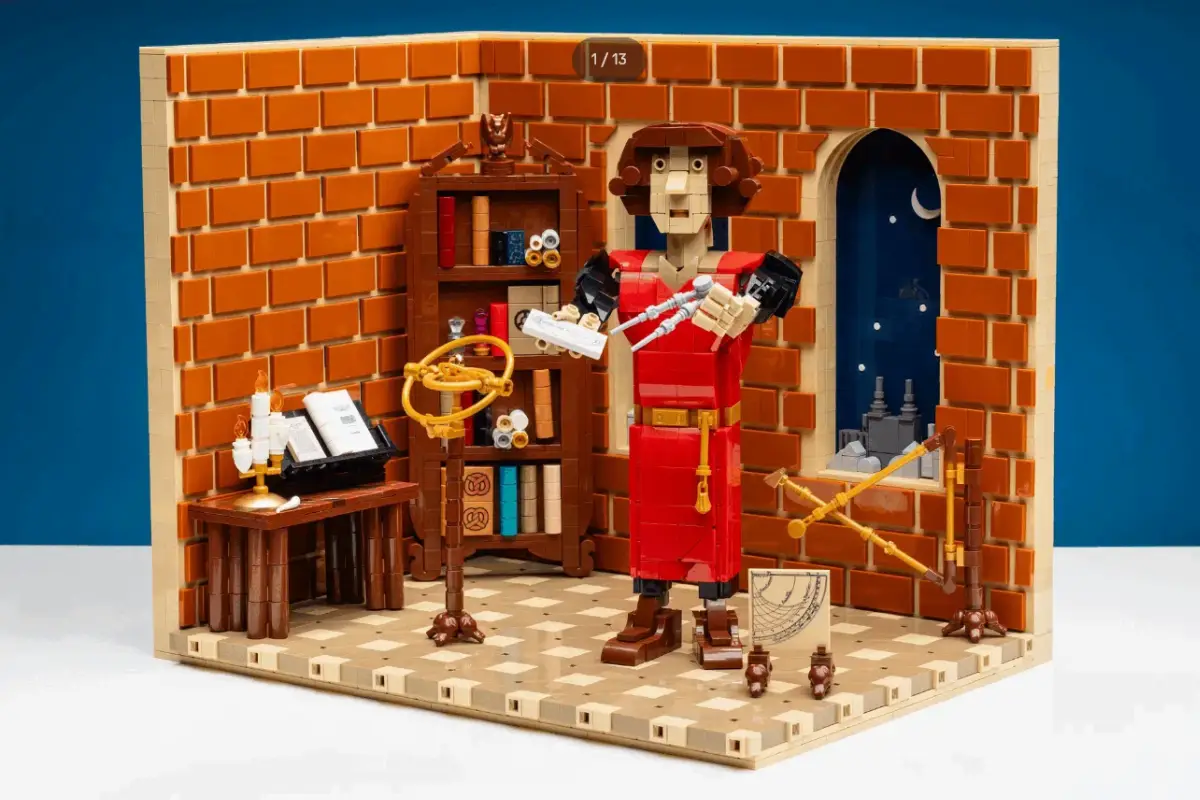 Projekt zestawu LEGO upamiętniającego Mikołaja Kopernika czeka na wsparcie