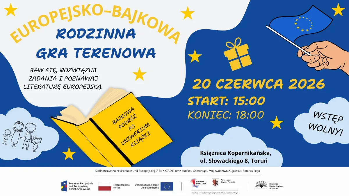 20 czerwca: Europejsko-Bajkowa Rodzinna Gra Terenowa