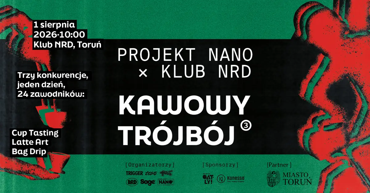 Kawowy Trójbój w Klubie NRD w najbliższą sobotę