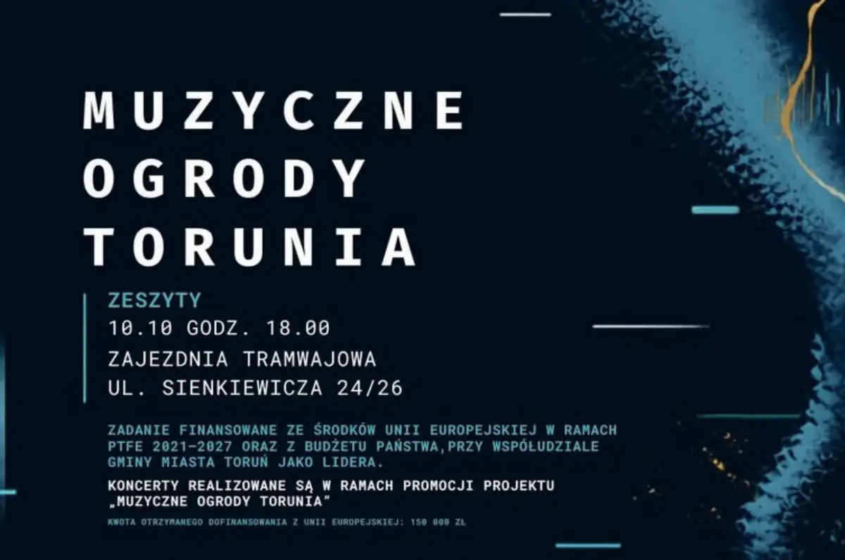 Koncert rapowy w zajezdni tramwajowej w Toruniu