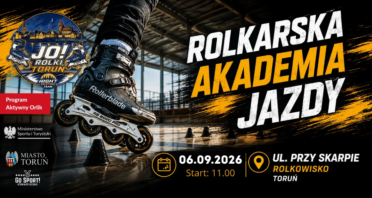 Wrześniowa Rolkarska Akademia Jazdy w Toruniu