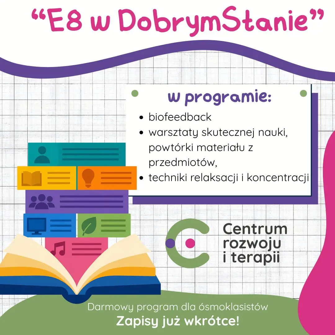 Program "E8 w DobrymStanie" dla ósmoklasistów w Toruniu