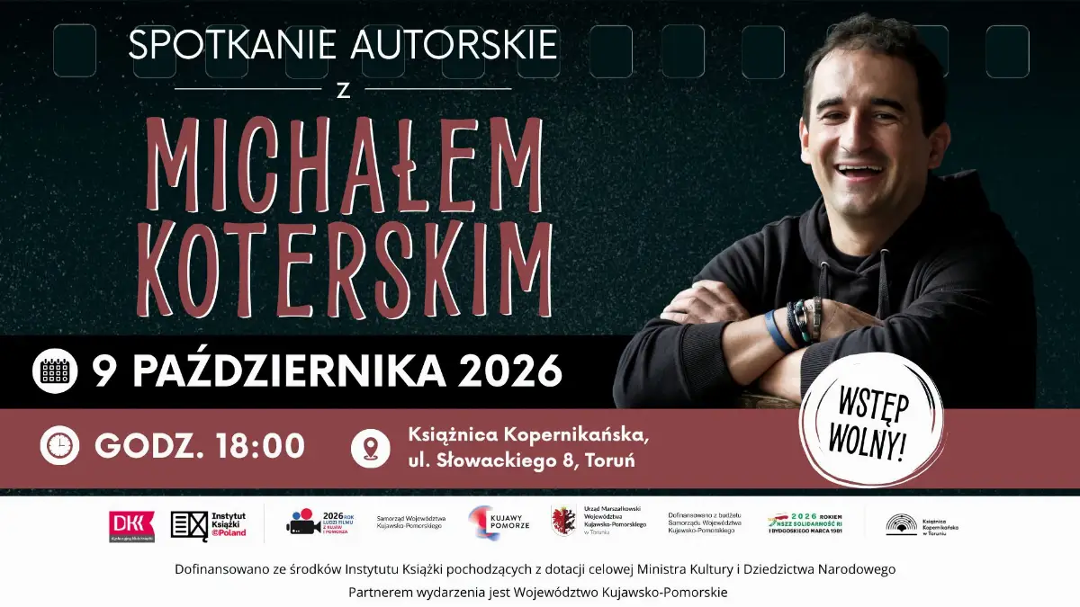 Spotkanie z Michałem Koterskim 9 października