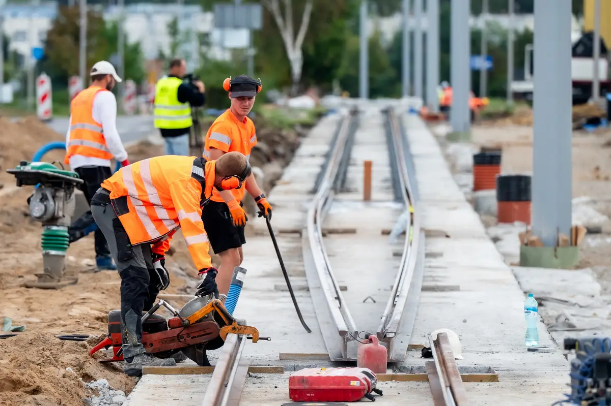 Postępują prace modernizacyjne torowisk w Toruniu
