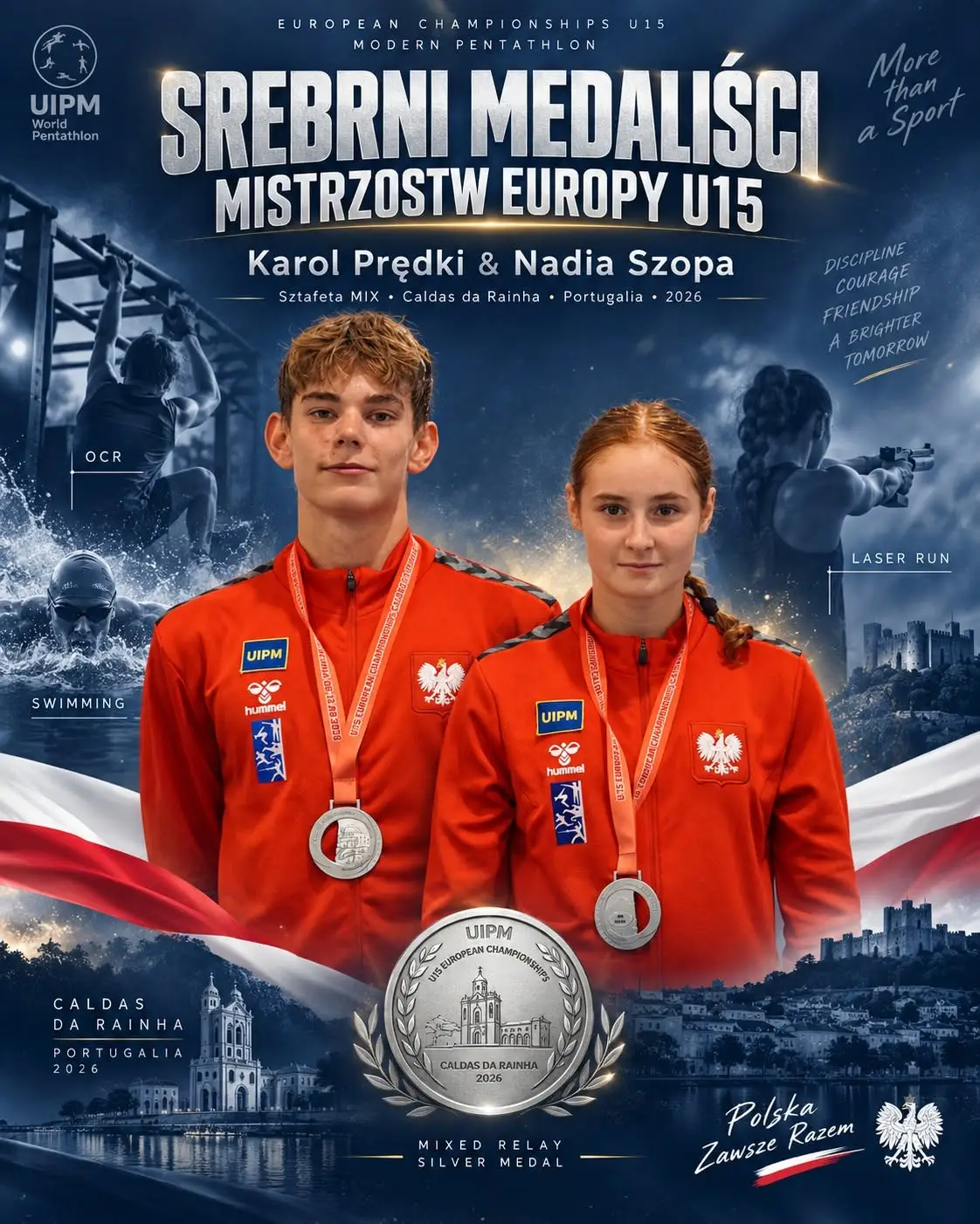 Toruńscy zawodnicy na podium: 9 medali z Mistrzostw Świata i Europy w pięcioboju nowoczesnym