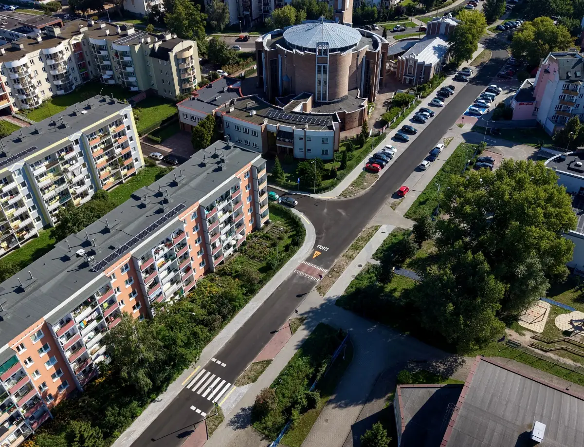 Zmodernizowana ul. św. Faustyny otwarta dla ruchu