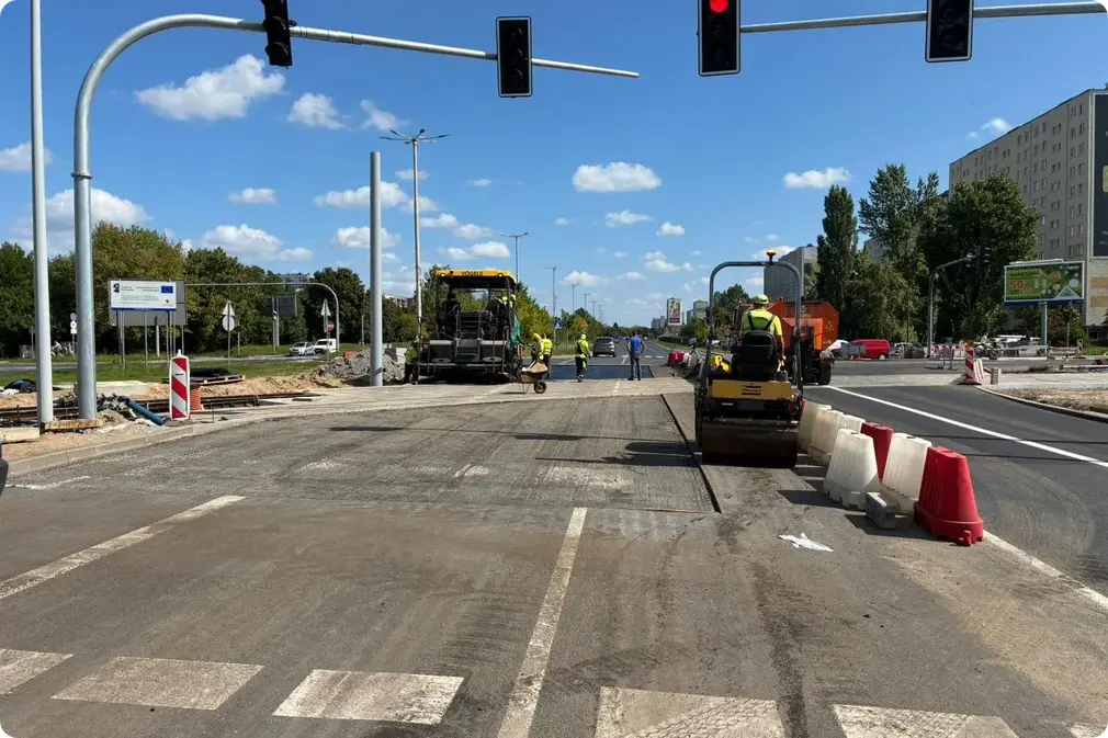 Przywrócenie ruchu na Szosie Lubickiej