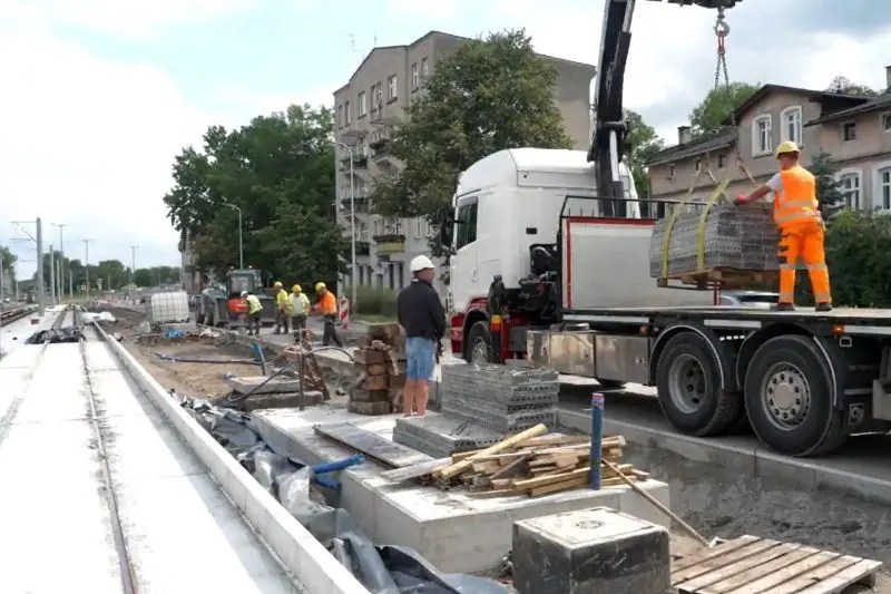 Modernizacja torowiska na ul. Kościuszki zbliża się do końca