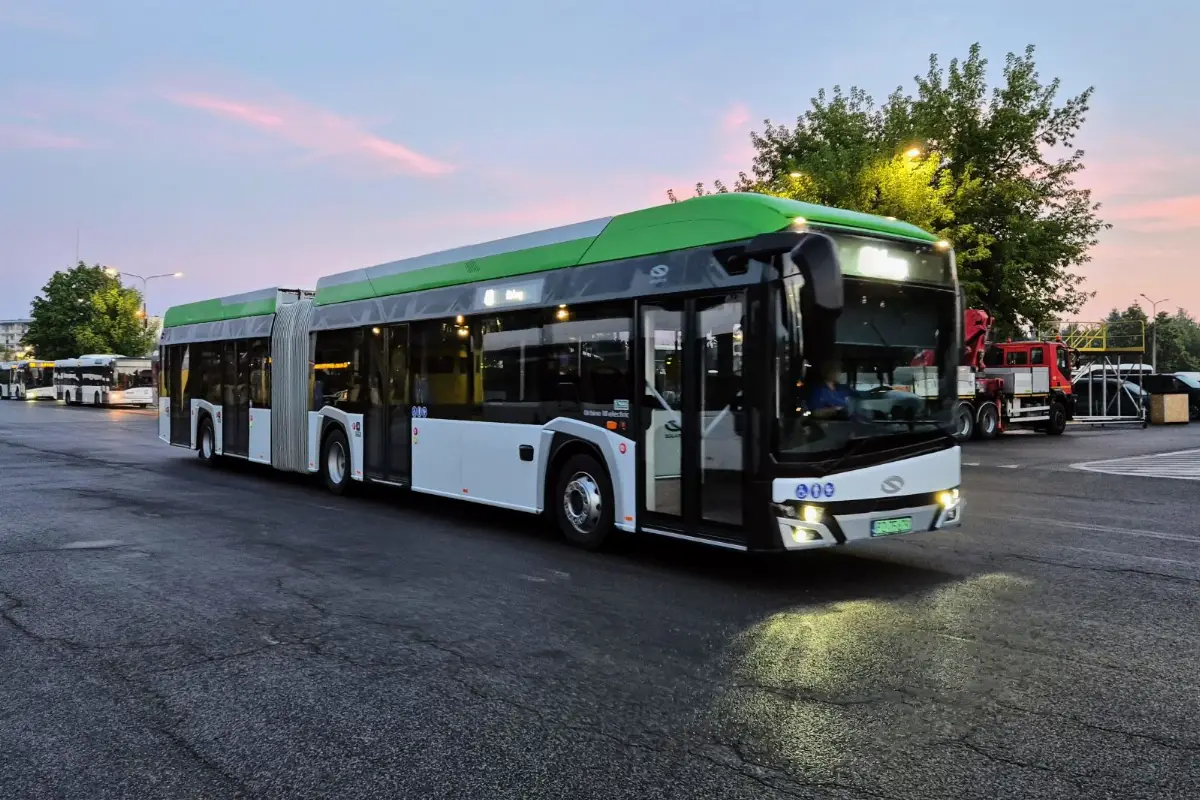 MZK Toruń testuje elektrycznego Solarisa Urbino na linii nr 40
