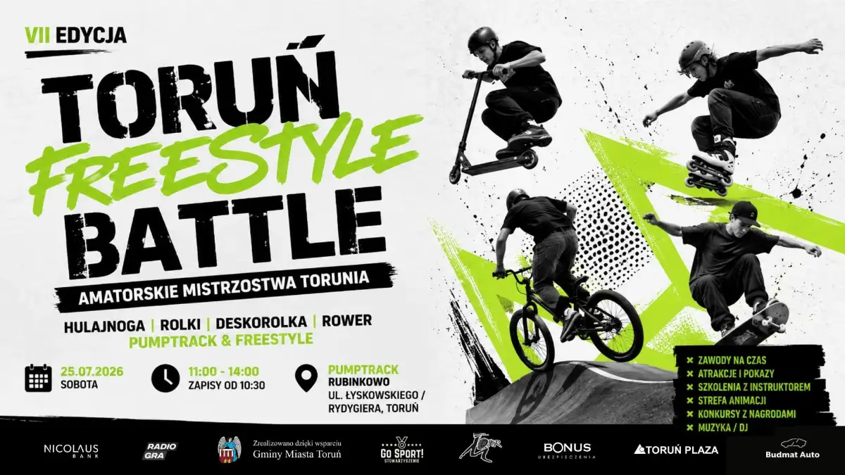 VII Toruń Freestyle Battle 2026 - szczegóły wydarzenia