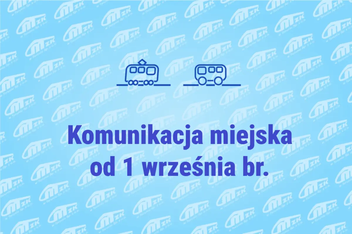 Zmiany w komunikacji miejskiej od 1 września 2026 roku