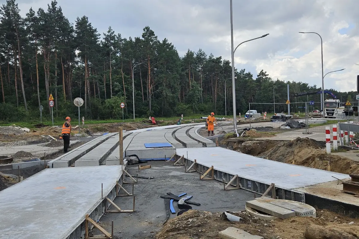 Północna jezdnia ul. Konstytucji 3 Maja otwarta dla ruchu