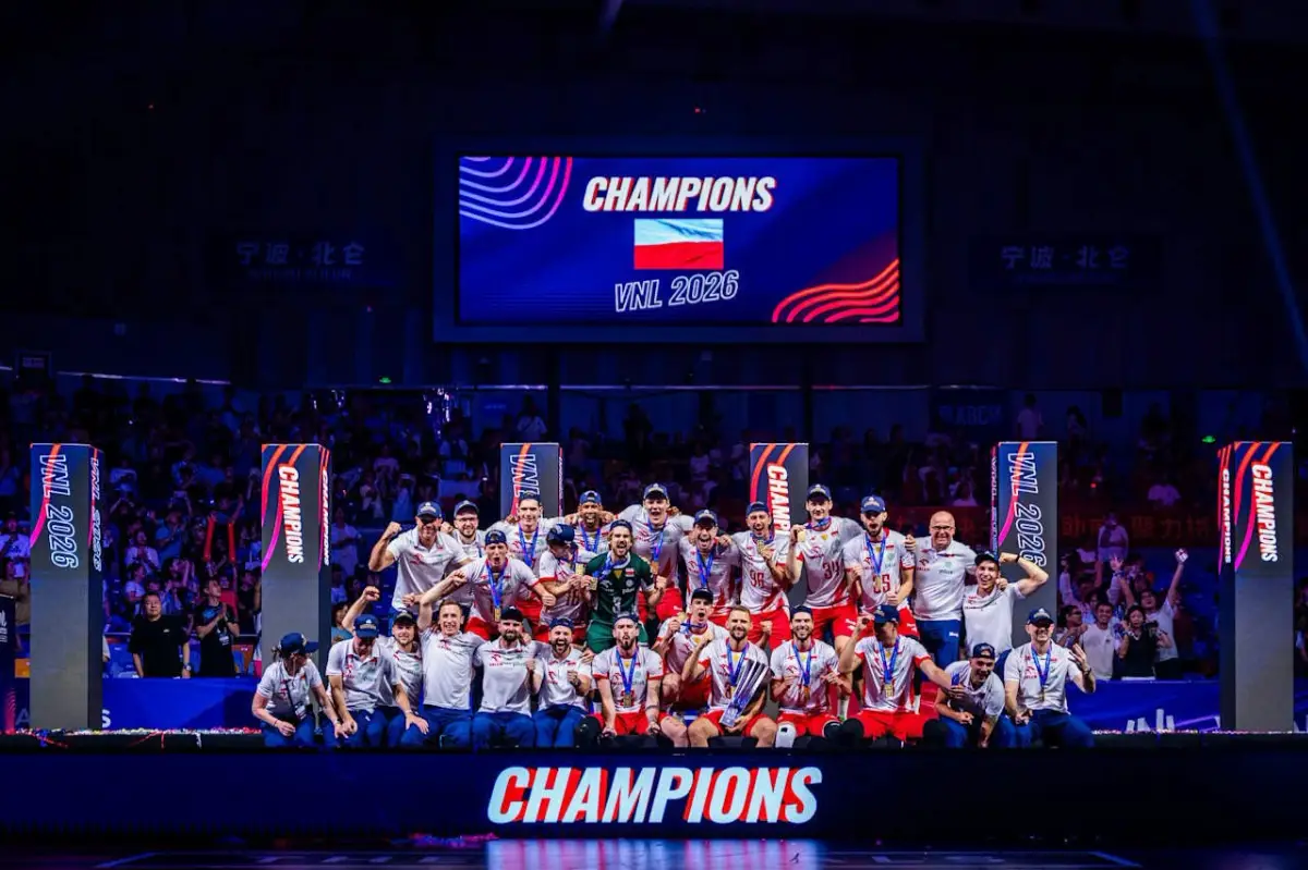 Polska siatkówka triumfuje w Lidze Narodów, Toruń z dumą obserwuje osiągnięcia Wilfredo Leona