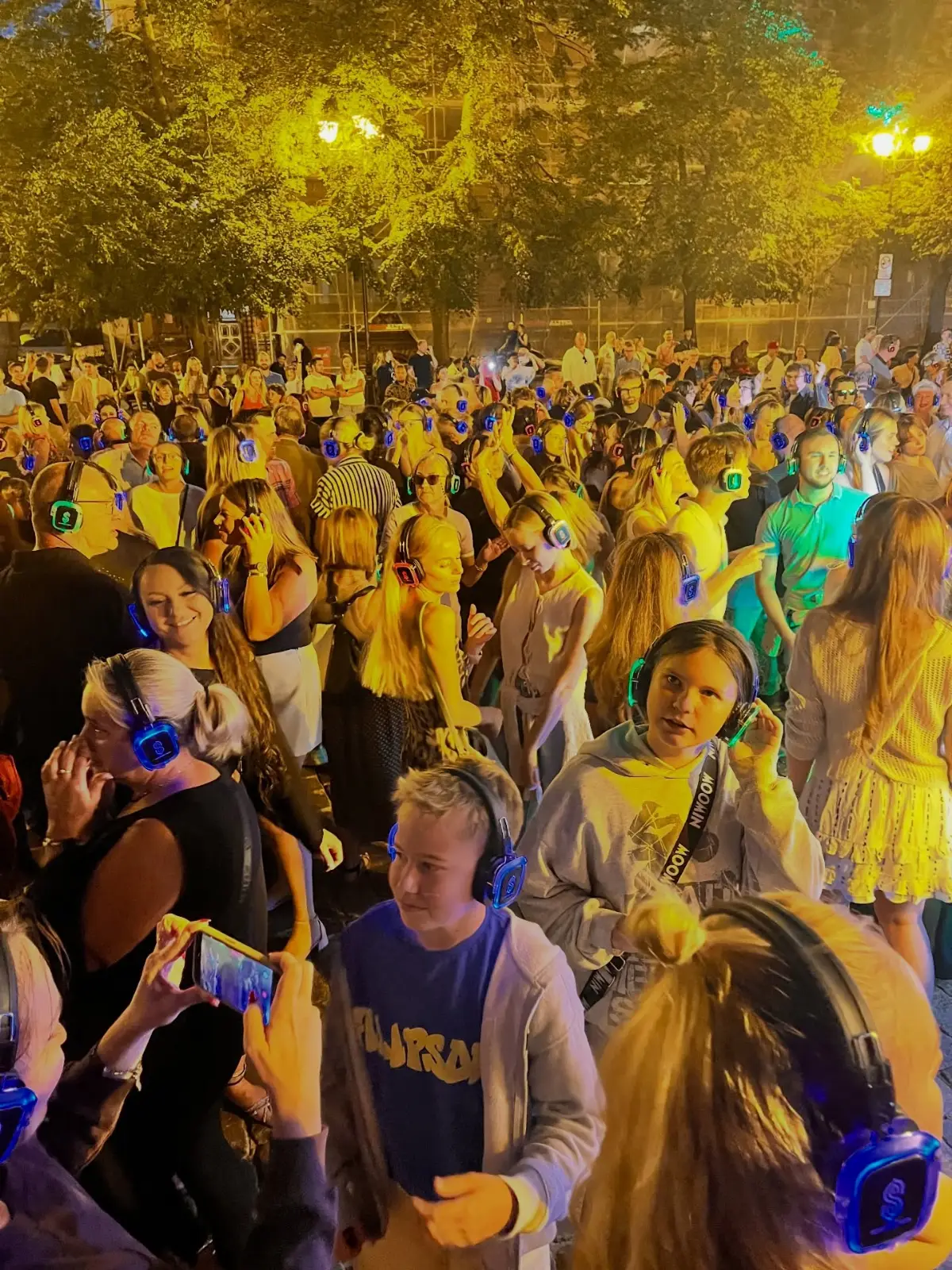 Silent Disco w Toruniu przyciągnęło ponad 350 uczestników