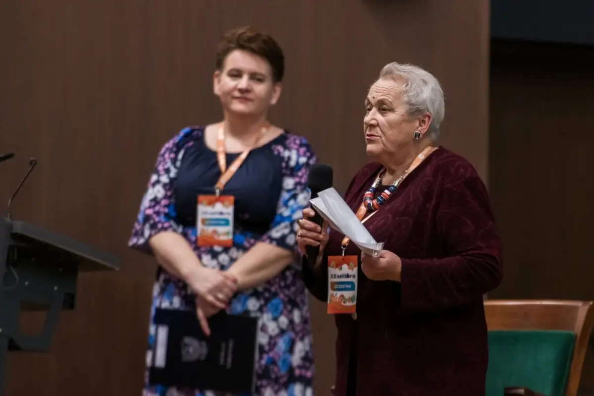 XIII Forum Seniora: Prezentacja Rady Seniorów Powiatu Toruńskiego