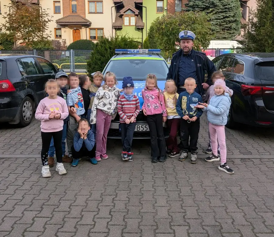 Lekcja bezpieczeństwa w toruńskim przedszkolu