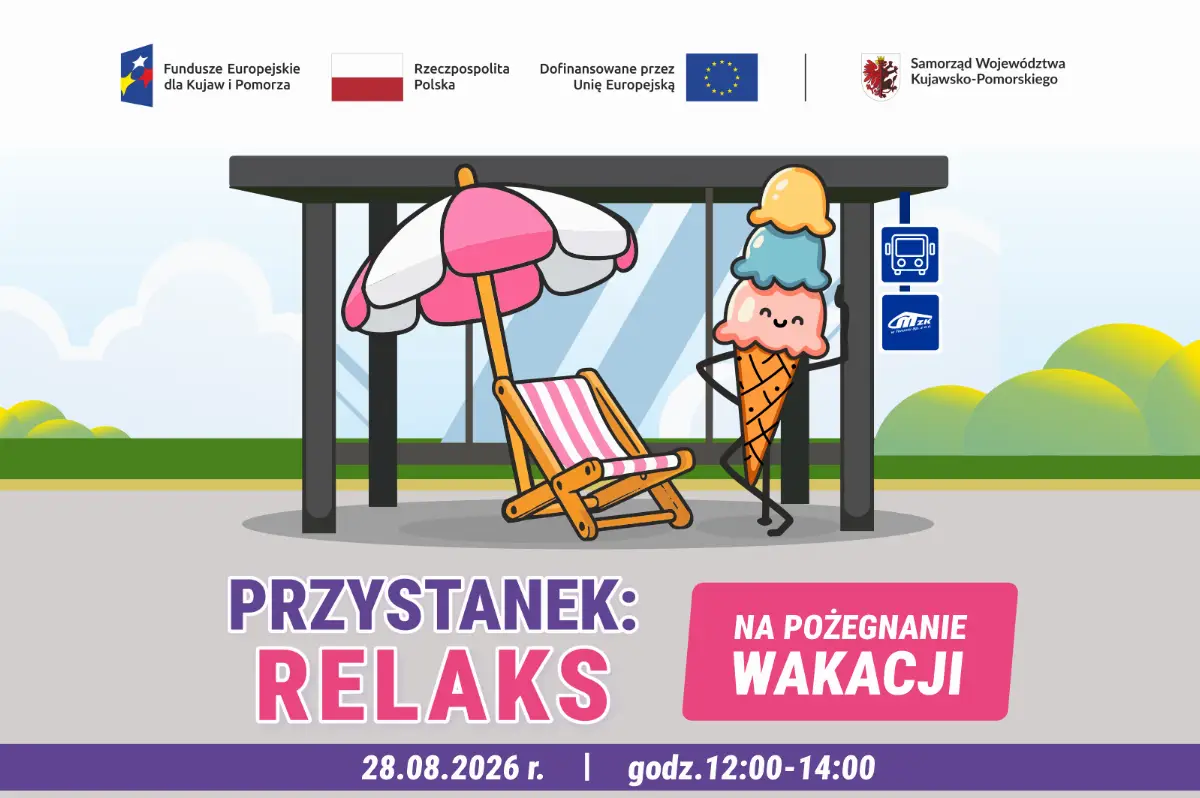 28 sierpnia odbędzie się wydarzenie "Przystanek: Relaks"