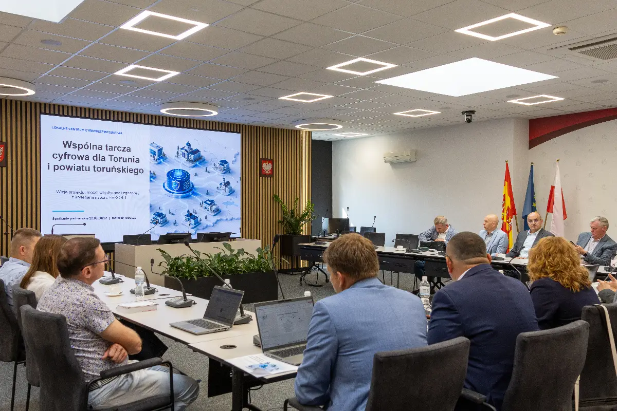 Toruń i powiat toruński planują utworzyć Lokalnie Centrum Cyberbezpieczeństwa