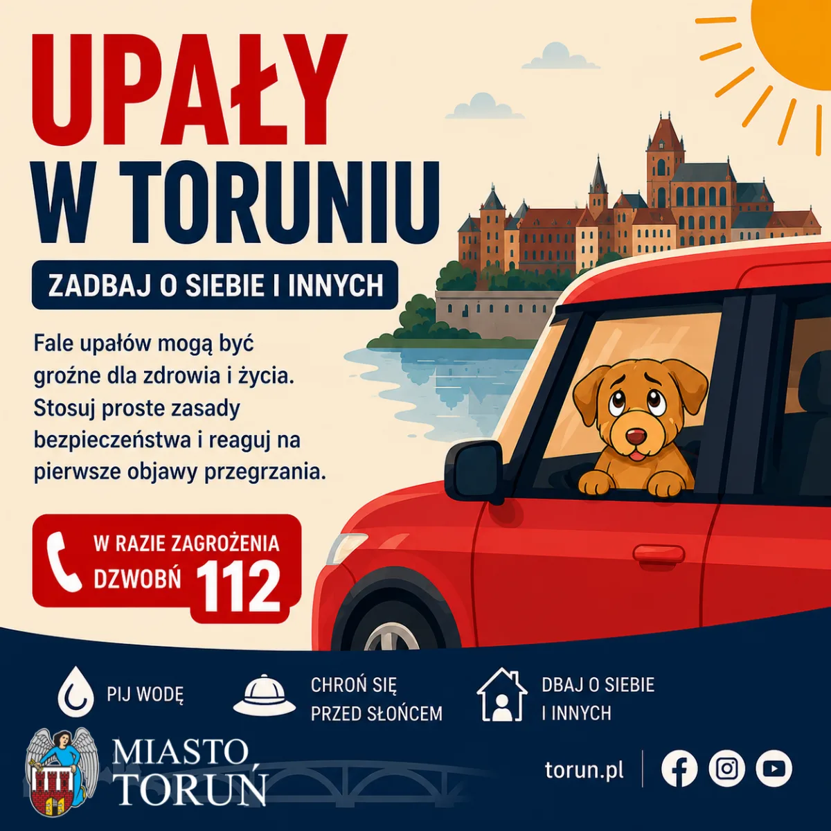 Ostrzeżenie przed wysokimi temperaturami
