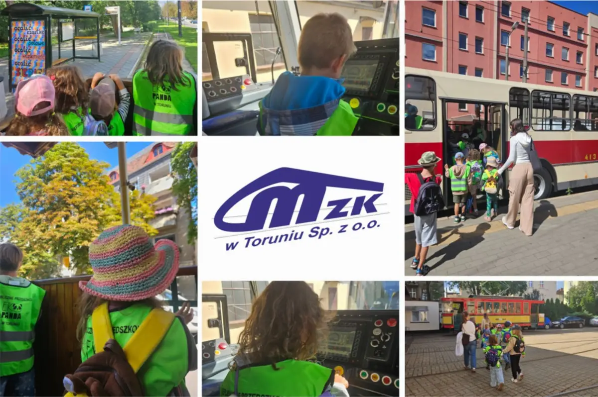 Edukacyjna wizyta przedszkolaków w zajezdni tramwajowej