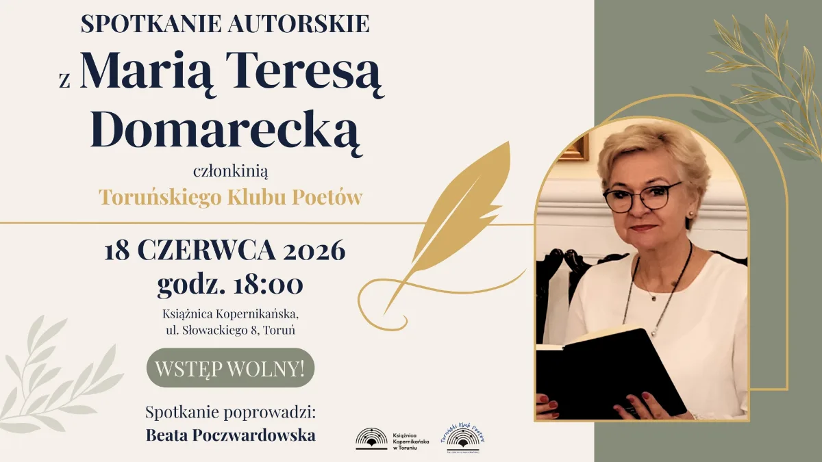 Spotkanie z Marią Teresą Domarecką w Toruniu
