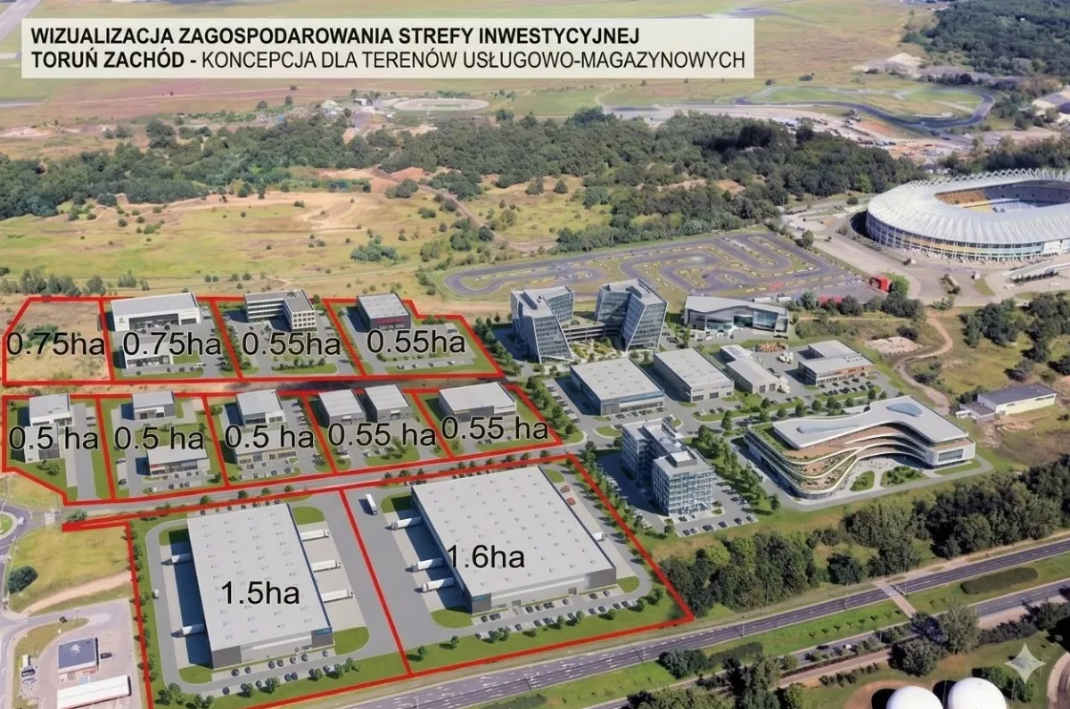 Konsultacje biznesowe w sprawie gruntów w Strefie Inwestycyjnej Toruń-Zachód