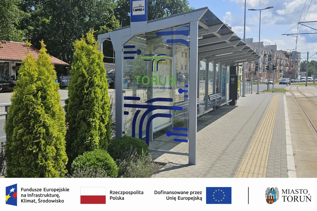 Budowa zielonych przystanków w Toruniu