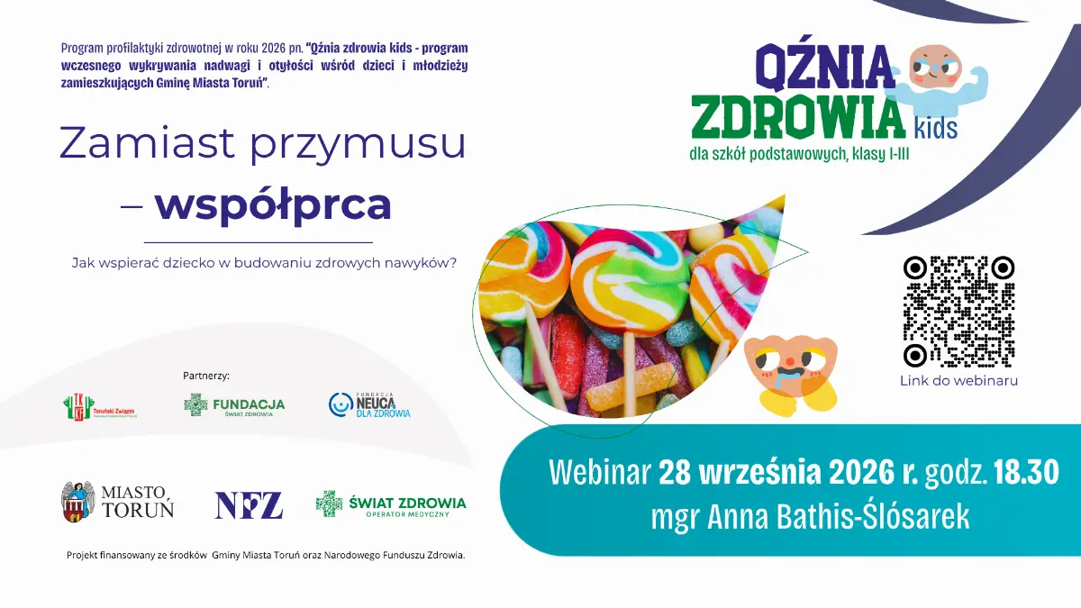 Bezpłatny webinar dotyczący zdrowia dzieci