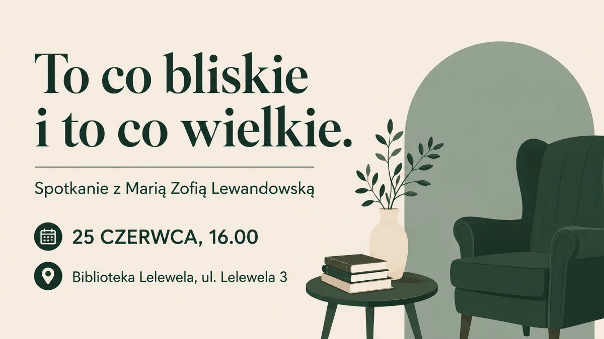 Spotkanie z Marią Zofią Lewandowską 25 czerwca