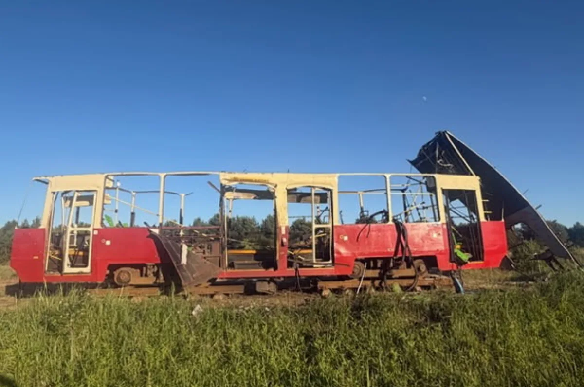 Emerytura tramwajów Konstal w nietypowej roli