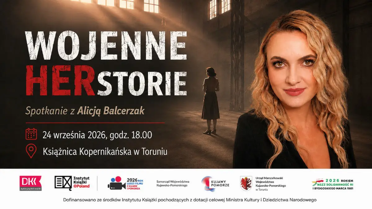 24 września: Spotkanie z Alicją Balcerzak na temat 'Wojennych herstorii'