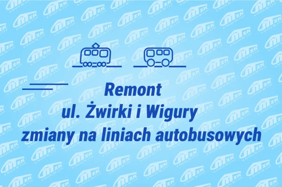 Zmiany w kursowaniu autobusów z powodu remontu ul. Żwirki i Wigury