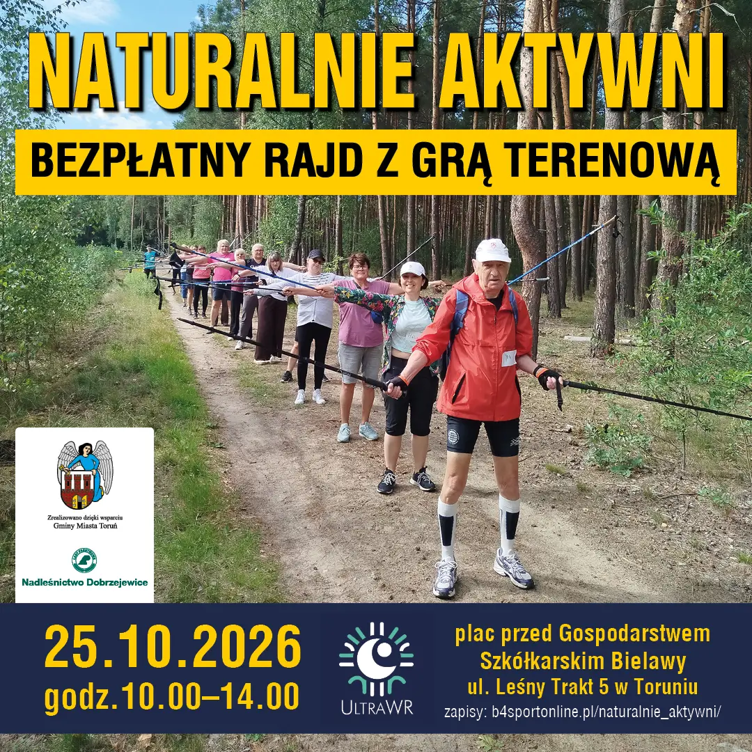Finał projektu „NATURALNIE AKTYWNI” z leśną grą terenową