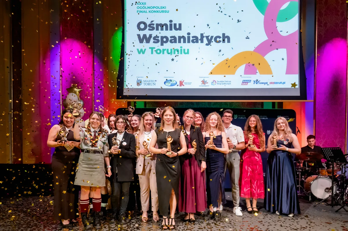 Gala jubileuszowa konkursu „Ośmiu Wspaniałych” w Toruniu