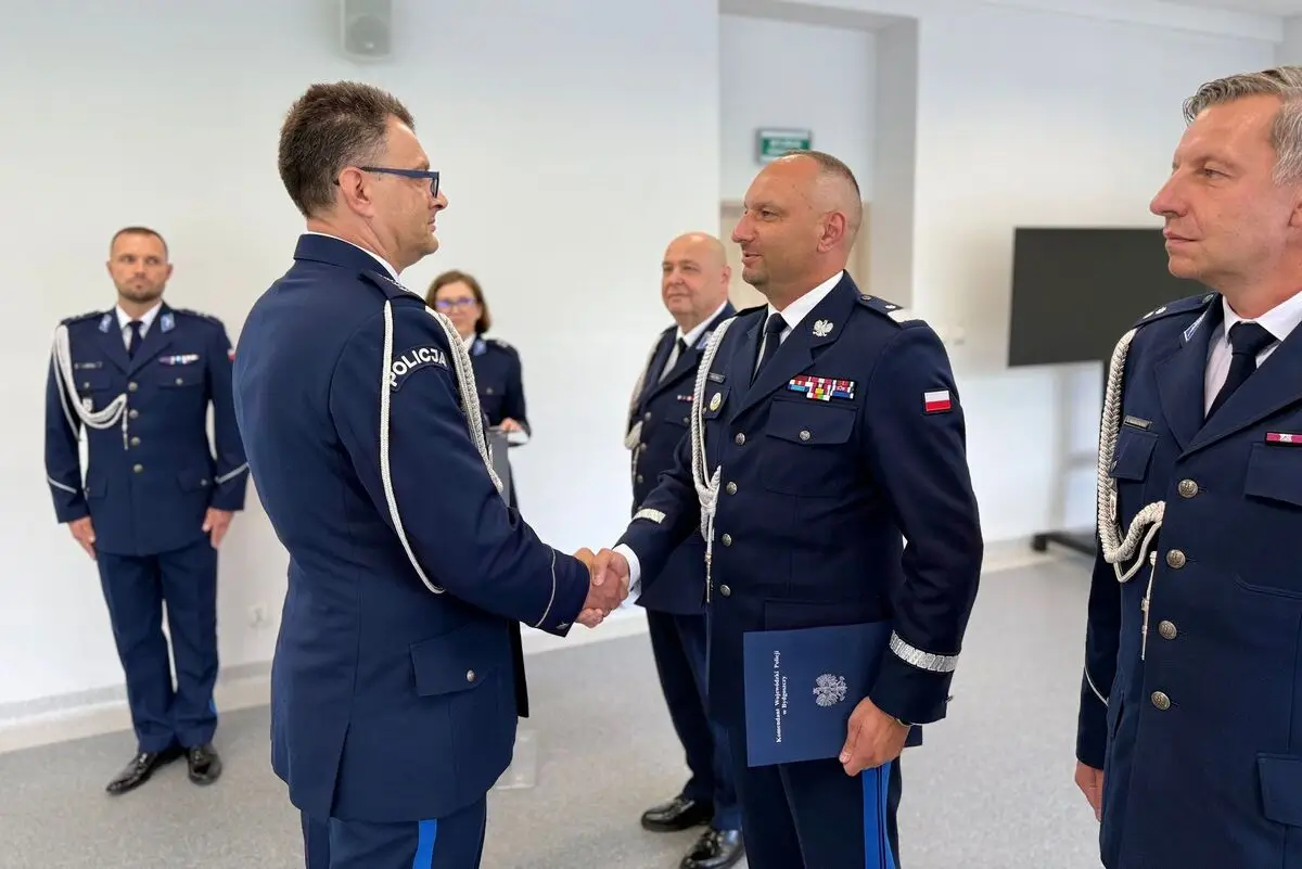 Zmiany kadrowe w Komendzie Miejskiej Policji w Toruniu