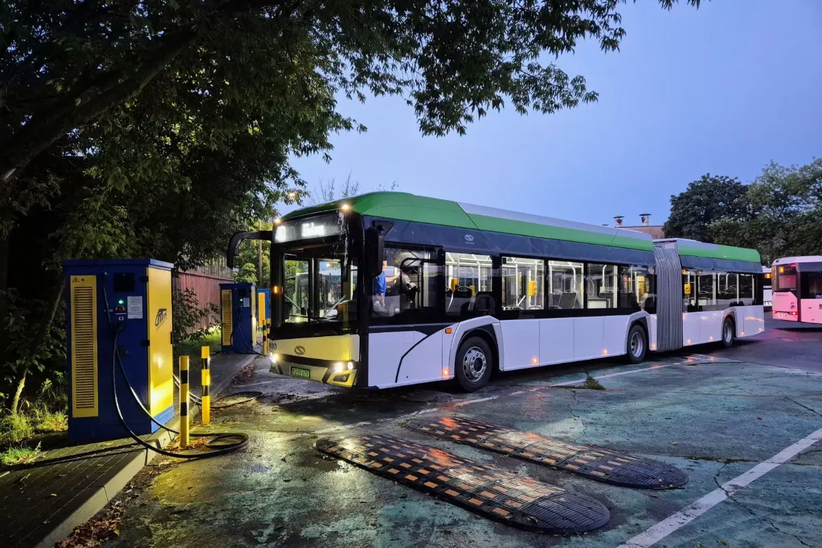 Miejski Zakład Komunikacji w Toruniu testuje kolejny elektryczny autobus