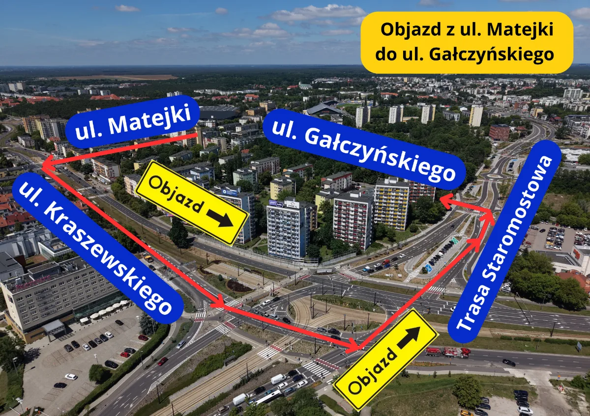 Rozpoczyna się remont ul. Gałczyńskiego w Toruniu