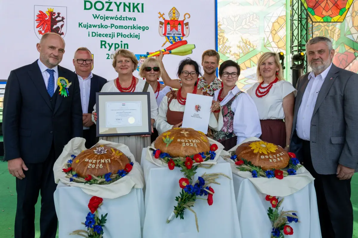 Sukcesy Powiatu Toruńskiego na Dożynkach Wojewódzkich w Rypinie